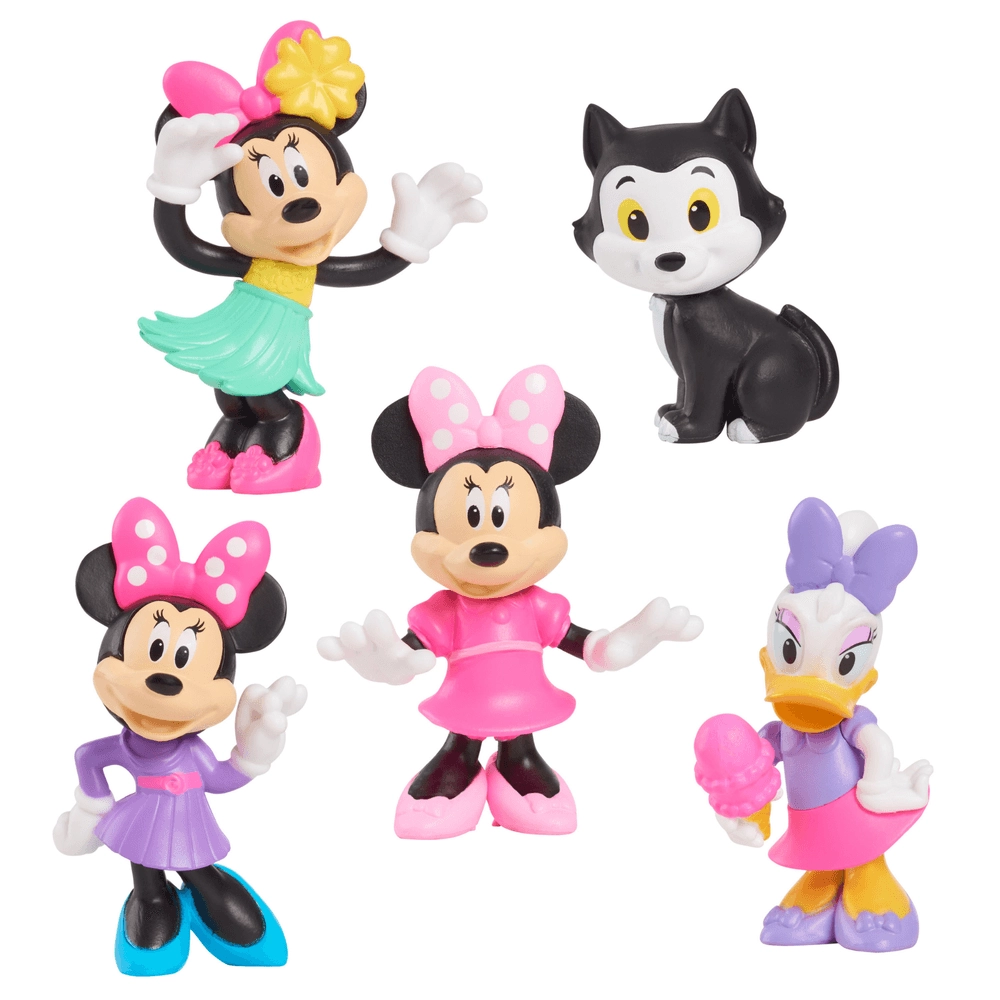 Minnie Mouse Mini Figure Set - 5 pcs