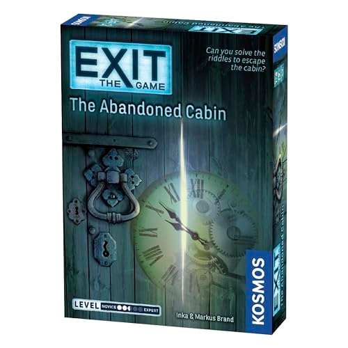 Exit: The Abandoned Cabin - Card-Based Family Escape Room Game