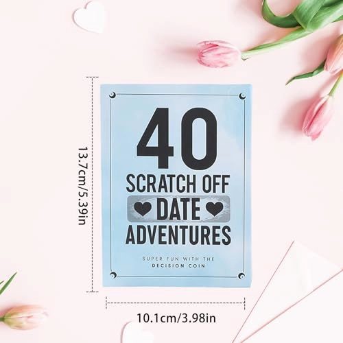 Date Night Card Games - 40 Scratch Off Cards
