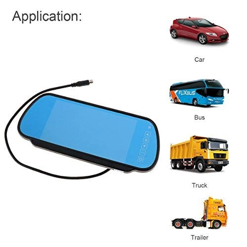 LCD Monitor + Rear View Camera - Night vision Wired