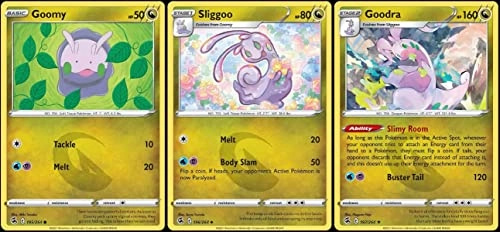 Goodra 197/264 - Fusion Strike - Evolution - 3pcs