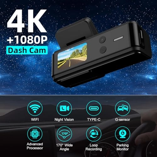 dash cam - 4K 1080P