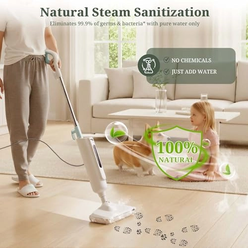 Steam Mop for Floor Cleaning - 11.2oz