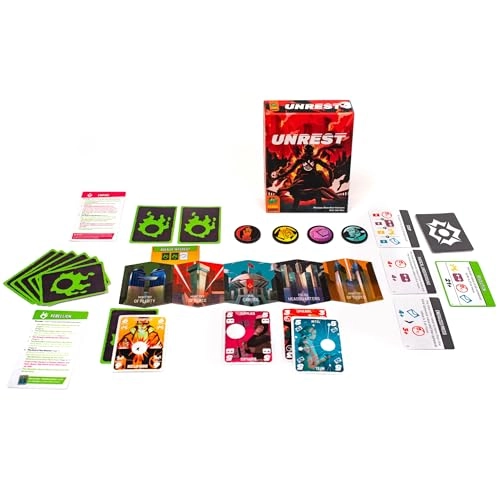 Unrest: The Asymmetric Game of Rebellion and Control - Card Game