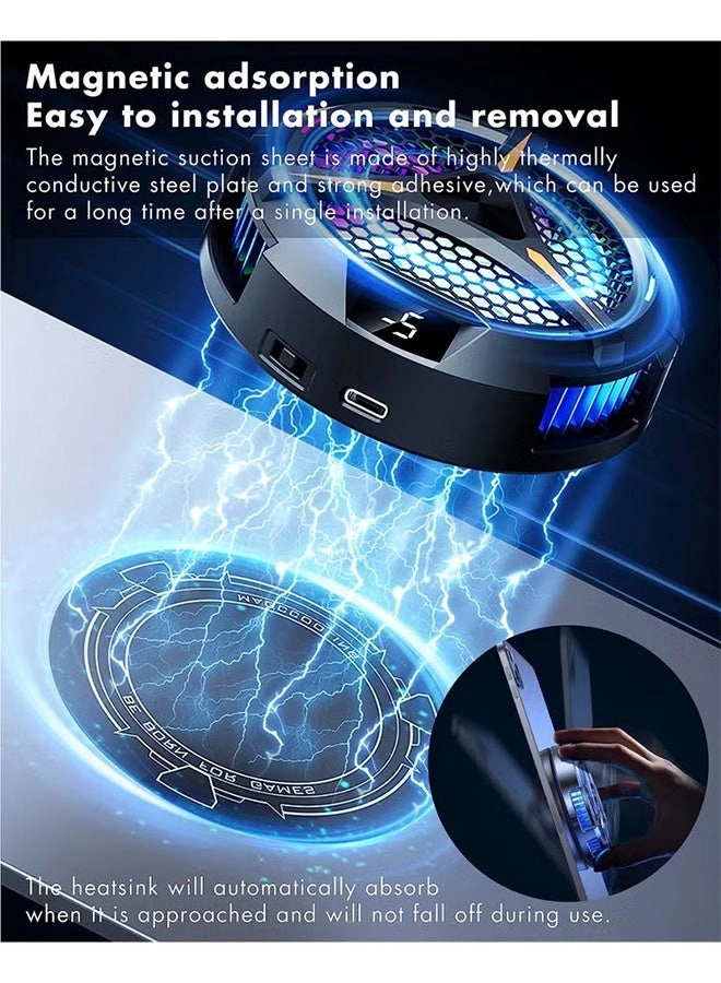 Magnetic Cooling Discs - 6 Pcs 2.36 inch Thermal Conductive