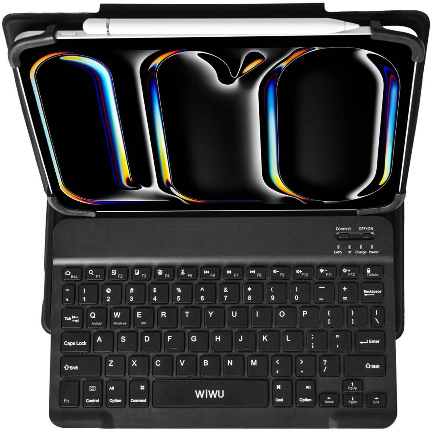 Keyboard Case with Pen Slot for iPad 9/11-inch