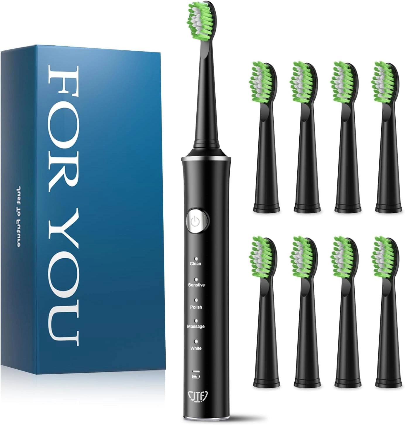 JTF J40 - Sonic 5 Modes 6 Brush Heads