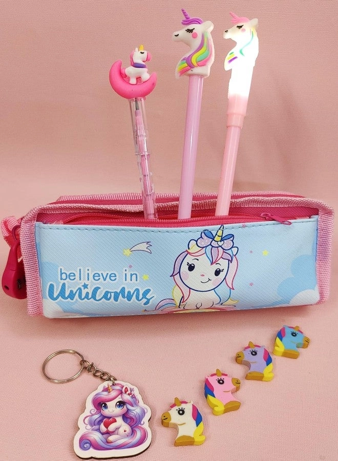 Unicorn Stationery Set - 8 Items