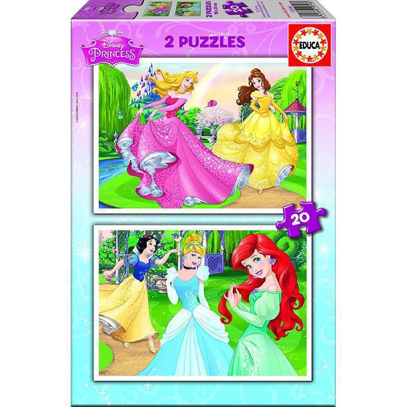 Educa Disney Princess 2-in-1 Puzzle (16846) - 20 pcs
