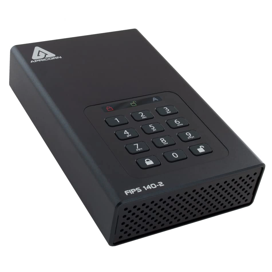 Apricorn Aegis Desktop Padlock - 22 TB