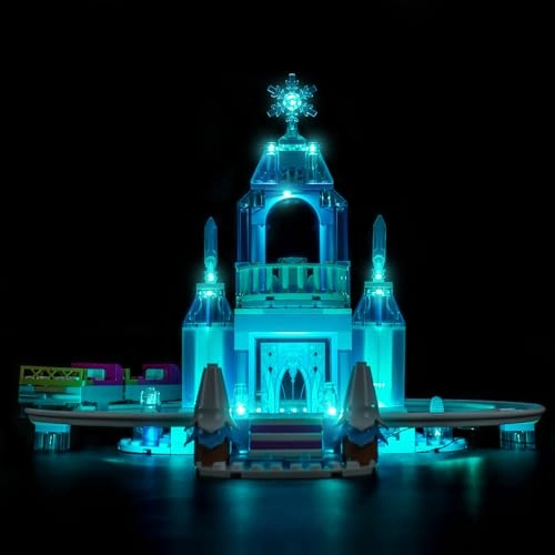 Light kit Compatible with 43281 Elsa's Ice Castle & Snow Ride Adventure - LED USB powered