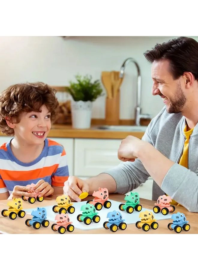 Mini Dinosaur Wind Up Toy Cars - 24pcs Set