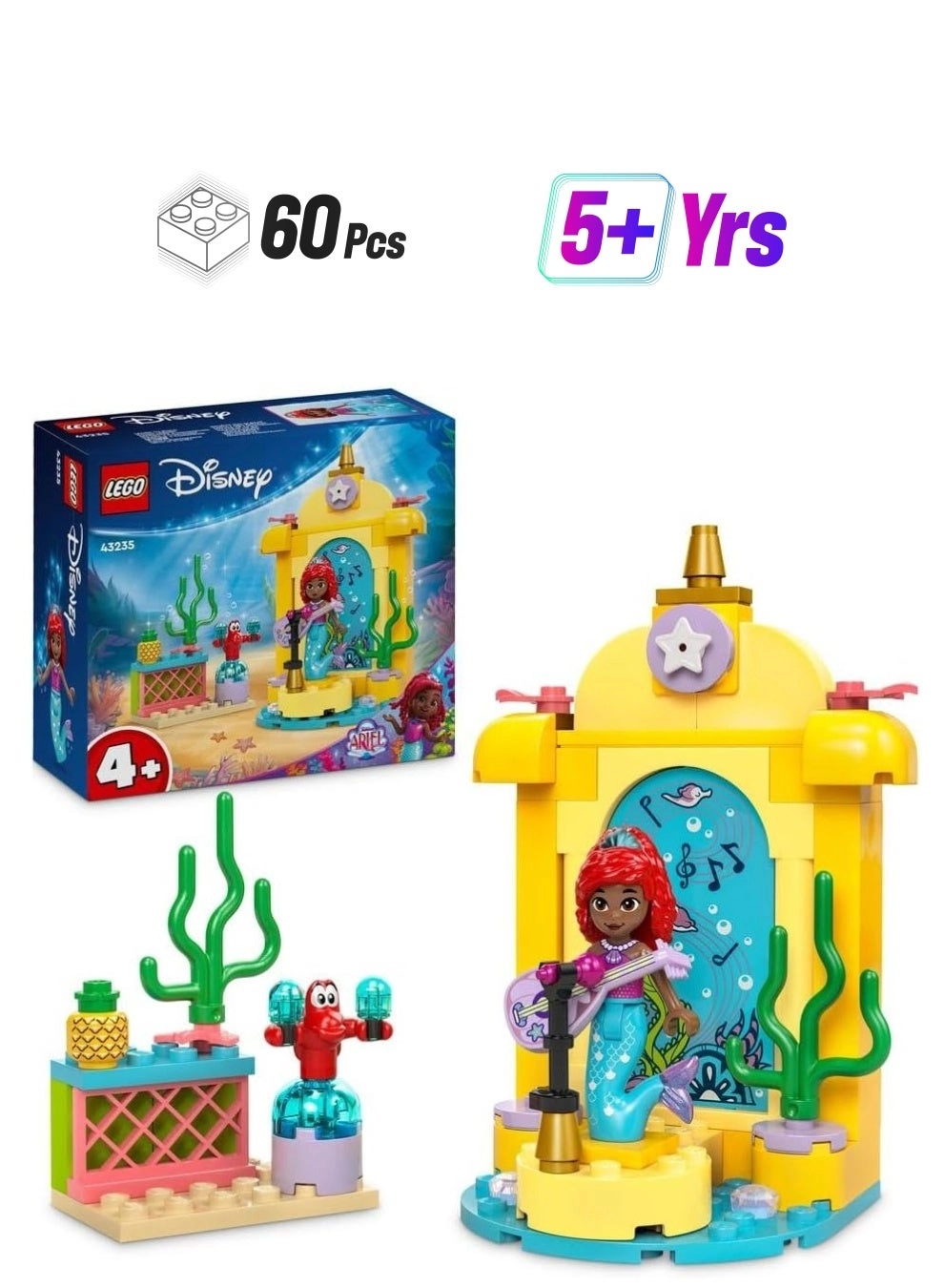 LEGO Disney Princess Ariel’s Music Stage (43235)