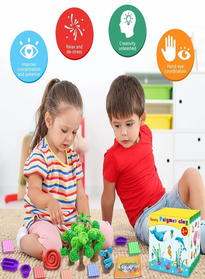 Polymer Clay - 110 Colors 245 Pcs