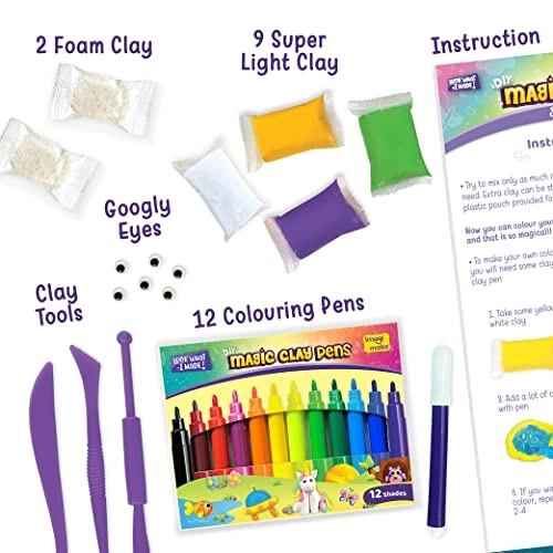 Magic Clay - Space Craft Kit - 5+ years 10 pcs