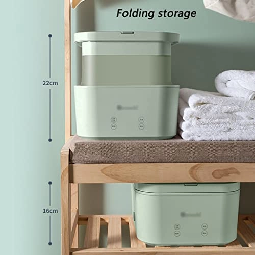 Folding Clothes Washing Machine - Portable Ultrasonic Cleaning