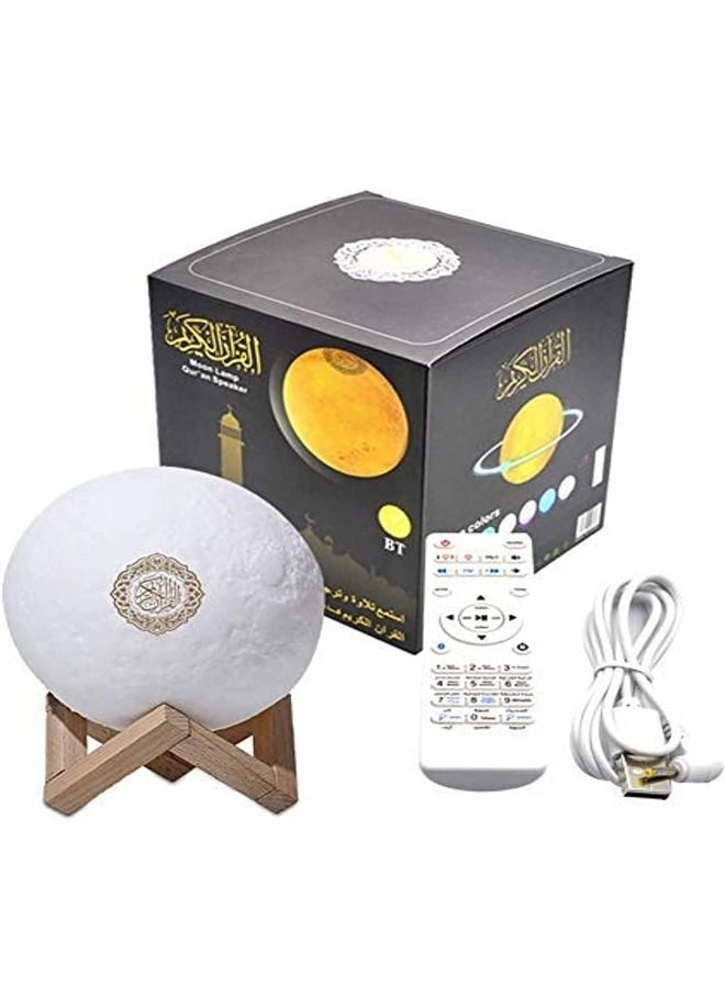 3D Moon Quran Speaker - 8GB Bluetooth