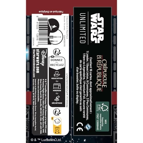 Star Wars: Unlimited Twilight of the Republic - Booster - French 16pcs