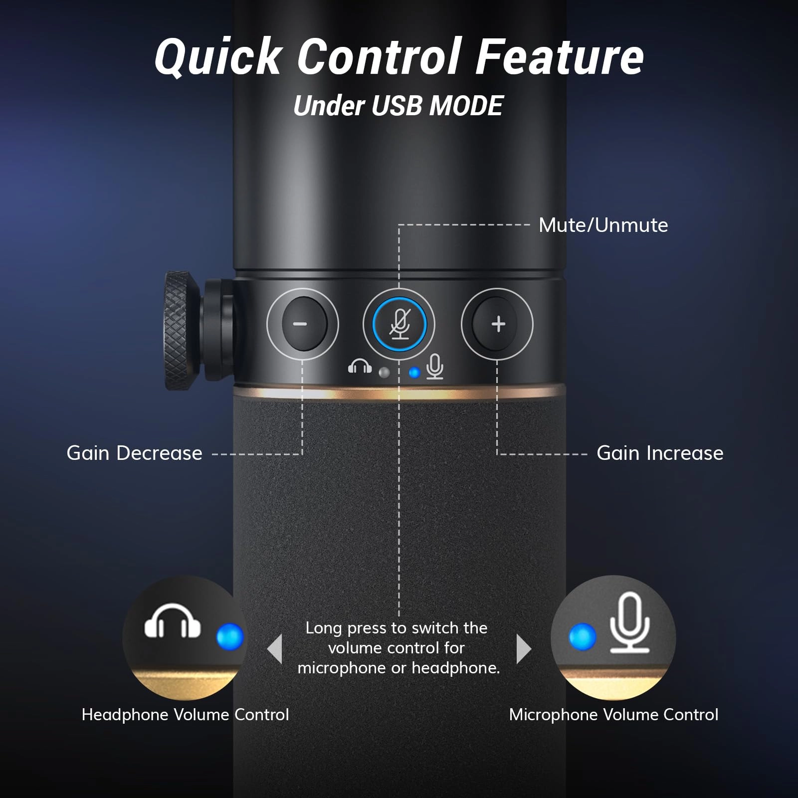 TD510 USB+XLR Microphone