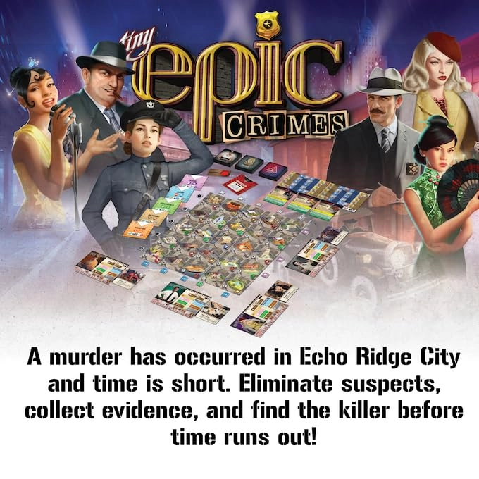 Tiny Epic Crimes: Deluxe Kickstarter Edition