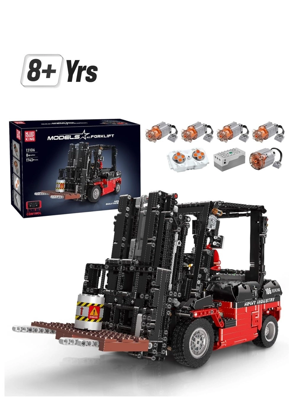 mould king 13106 Forklift Truck - Construction 1743 pcs