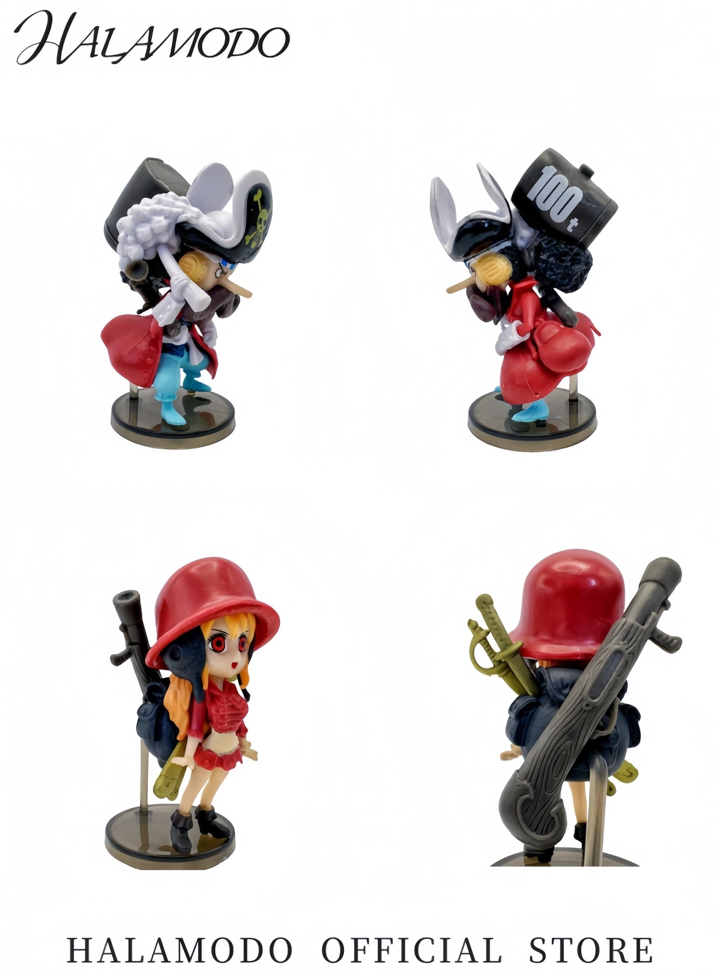 One Piece Action Figures Bundle