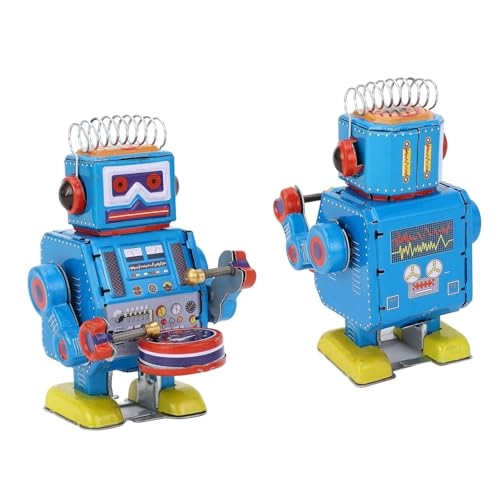 HUSHUI Drumming Robot Musical Toy - 192 months+