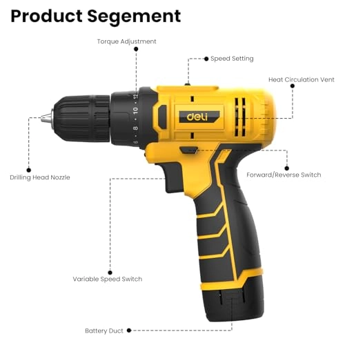 Cordless Drill - 2Ah 12V
