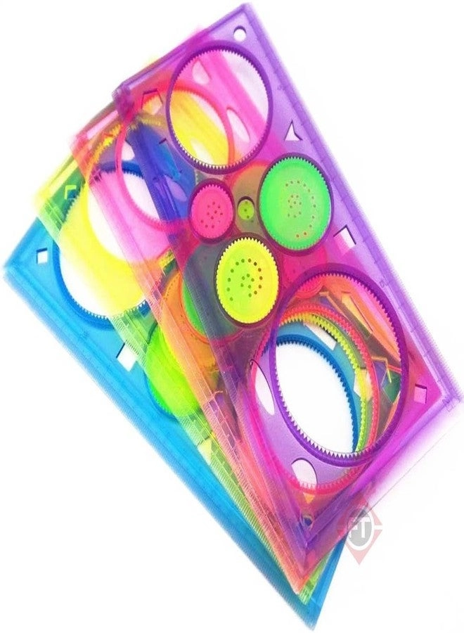 Creative Mandala Spirograph - Ten In One 4 Scale+ Pen