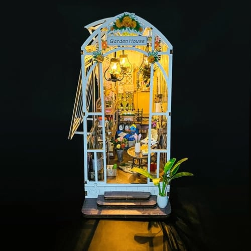 Book Nook Kit - 3D DIY Miniature Garden House