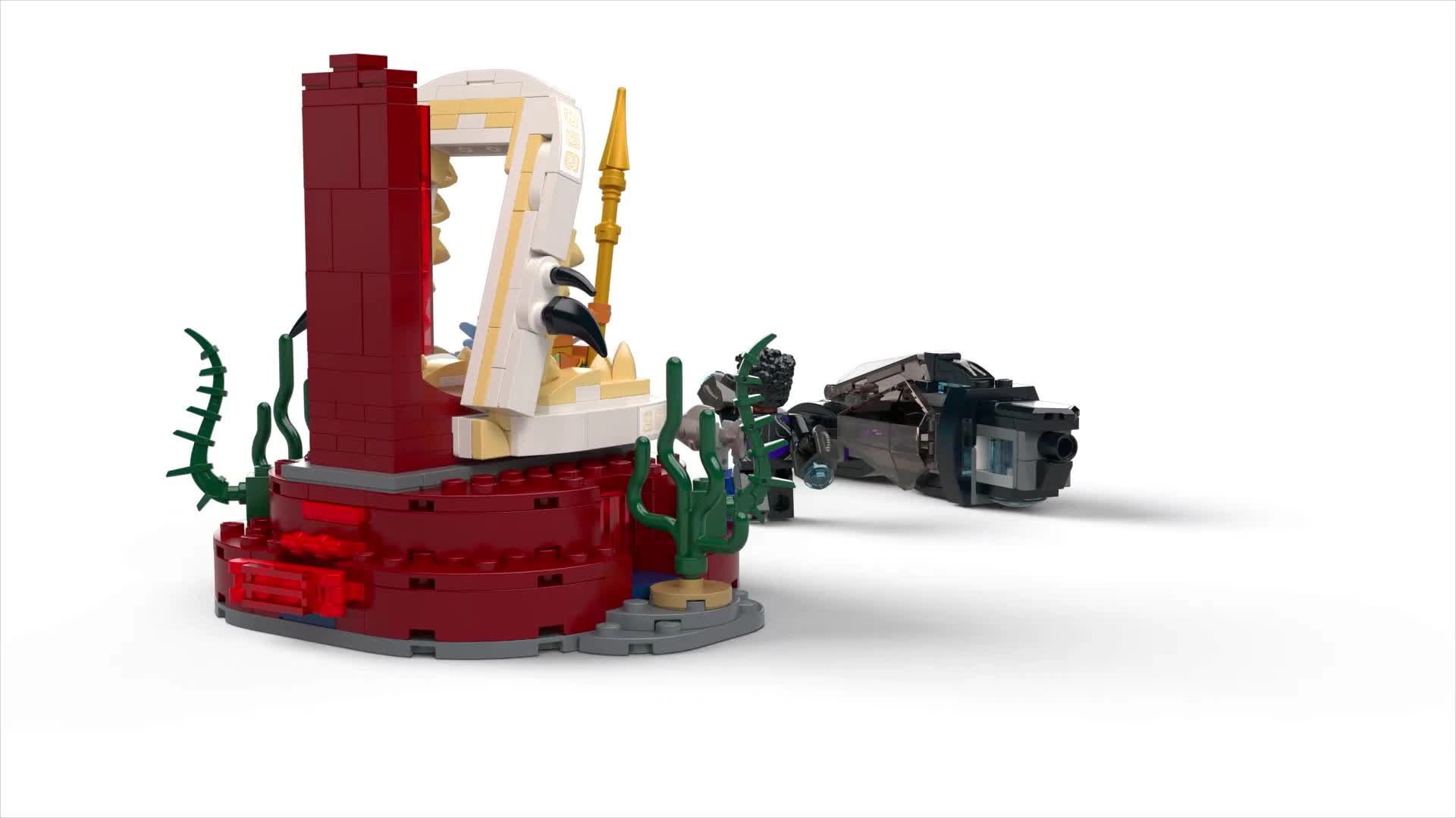 Marvel King Namor's Throne Room (76213)