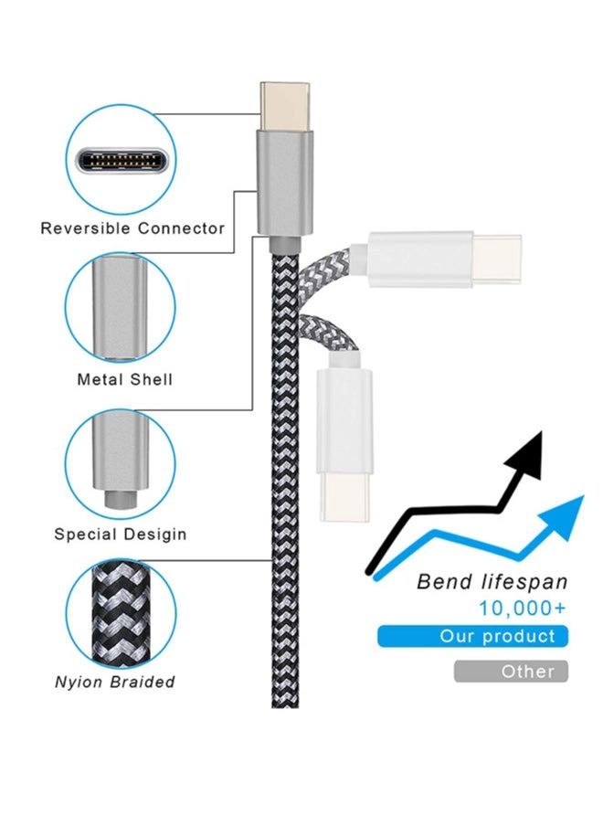 USB B to USB C Printer Cable USB C to USB B 1.5m