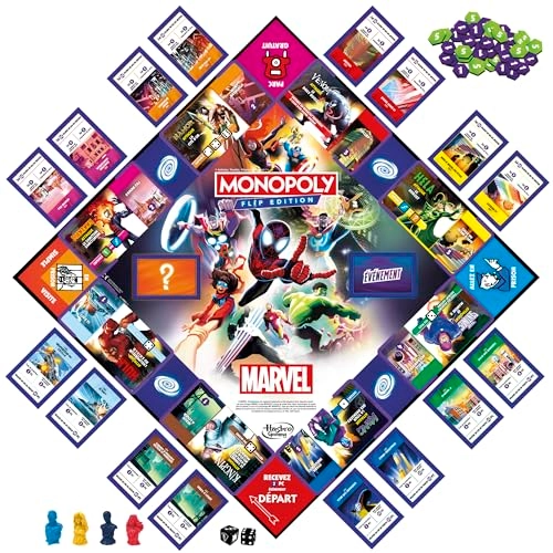 Monopoly: Flip Marvel (French)