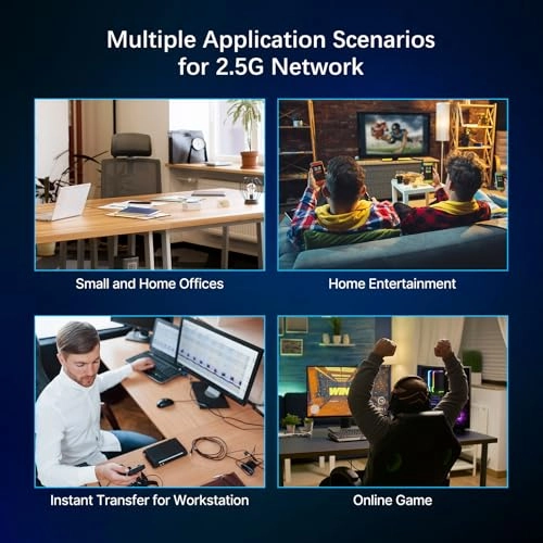 24 port 2.5G ethernet switch without PoE 24-Ports