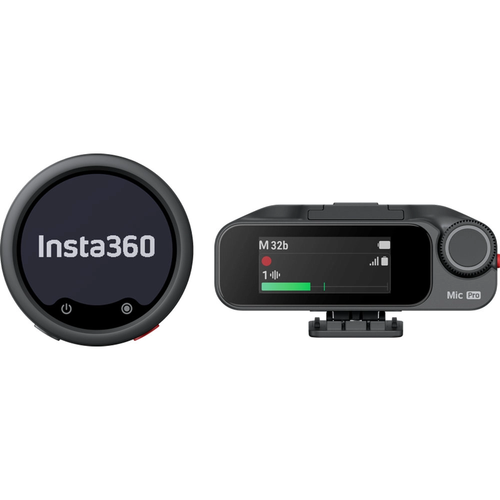 Insta360 Mic Pro USB+Lightning+Wireless Microphone 1 TX + 1 RX