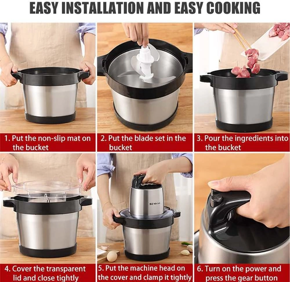 Meat Chopper - 6L 1000W