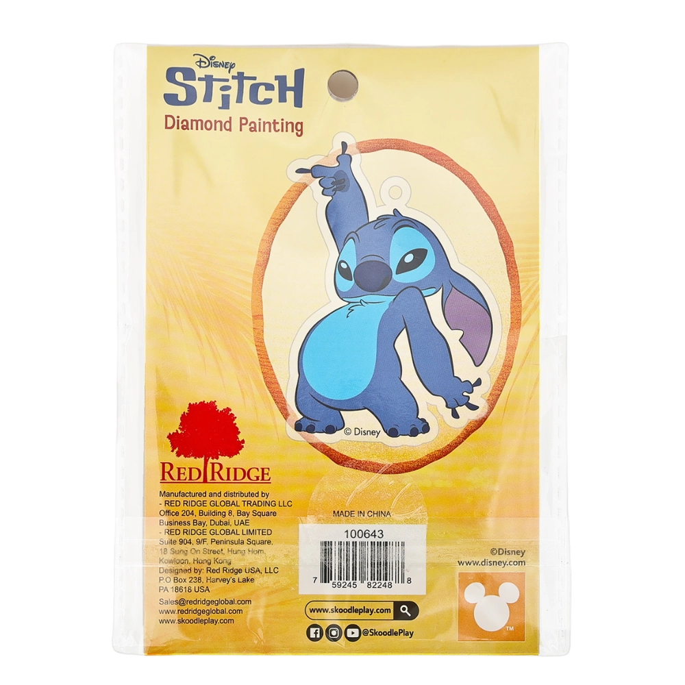 Diamond Painting Keychain Kit - Lilo & Stitch