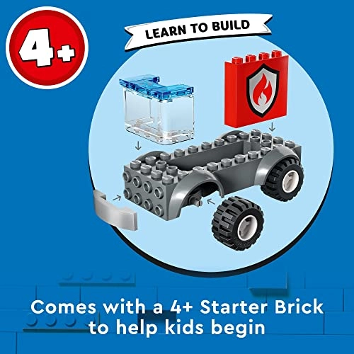 City Fire Station and Fire Truck (60375)