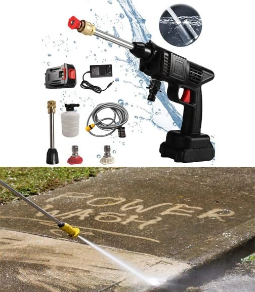 Portable Car Water High Pressure Gun - 24V5 Meter X6 2020