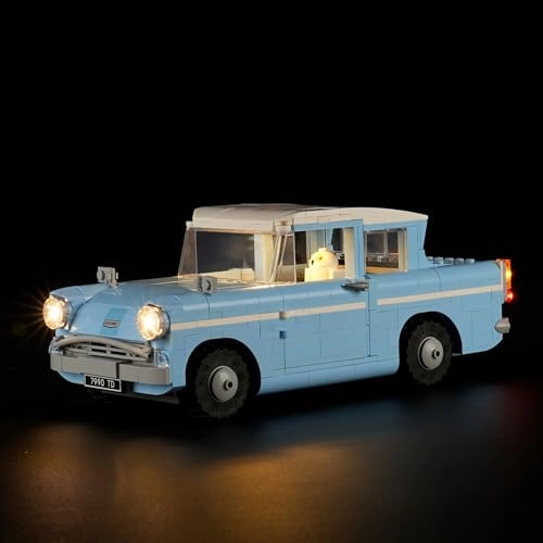 Led Light for Lego 76470 Enchanted Flying Ford Anglia - Easy Install Hidden Wiring Colorful