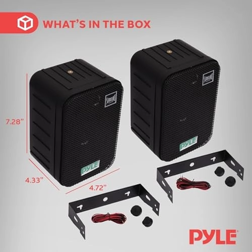 Waterproof Marine Speakers - 3.5" 200 Watt