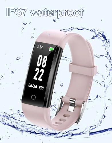 Fitness Tracker - No Bluetooth Waterproof Pedometer
