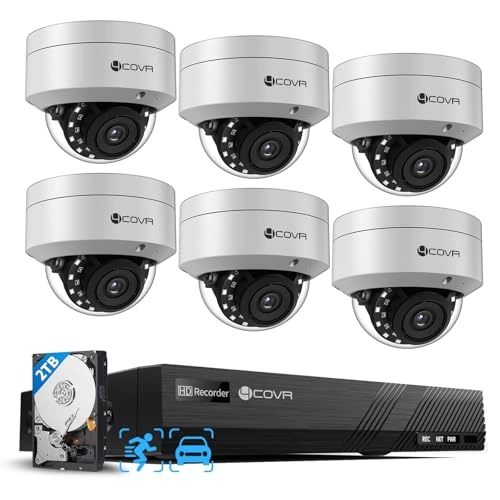 Forcovr PoE Security Camera System 5MP