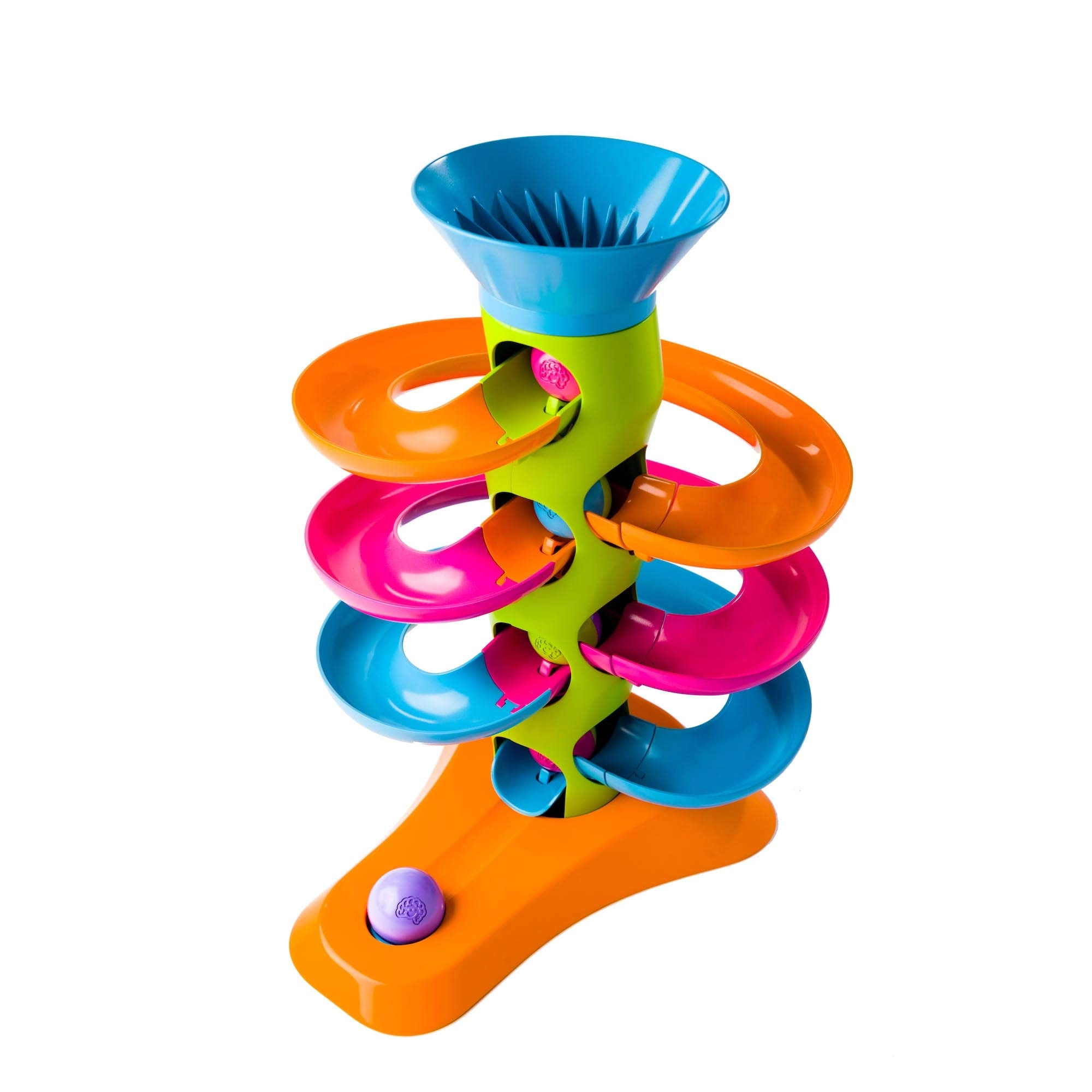 Fat Brain Toy Co. Marble Run (FA1781) - MultiColoured