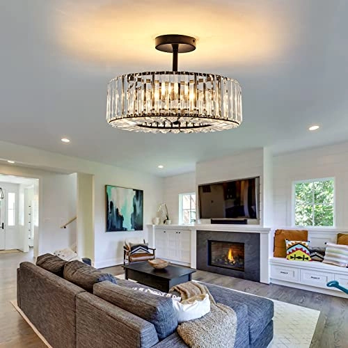 Crystal Chandelier - Dimmable