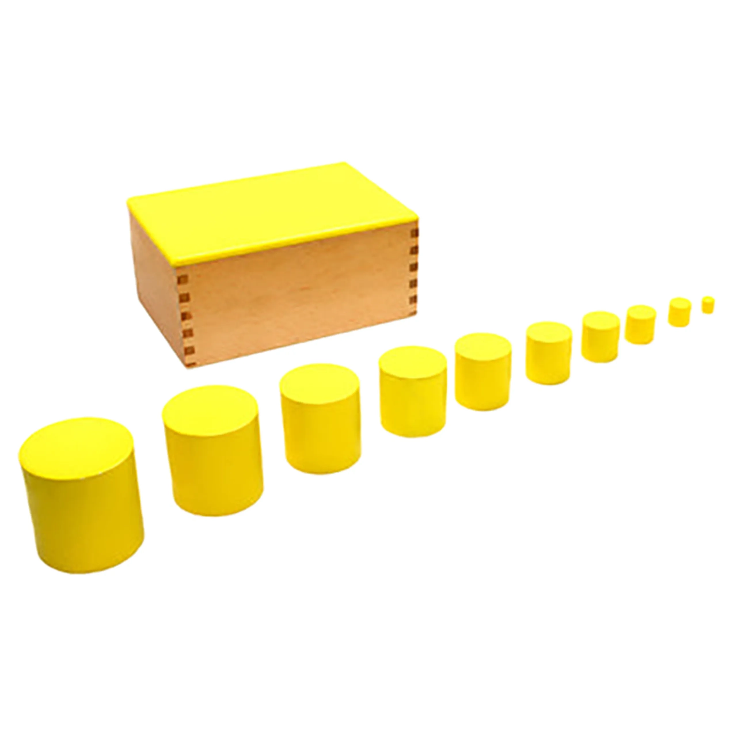 Edu Fun Knobbles Cylinder - 2 years+ 10 pieces