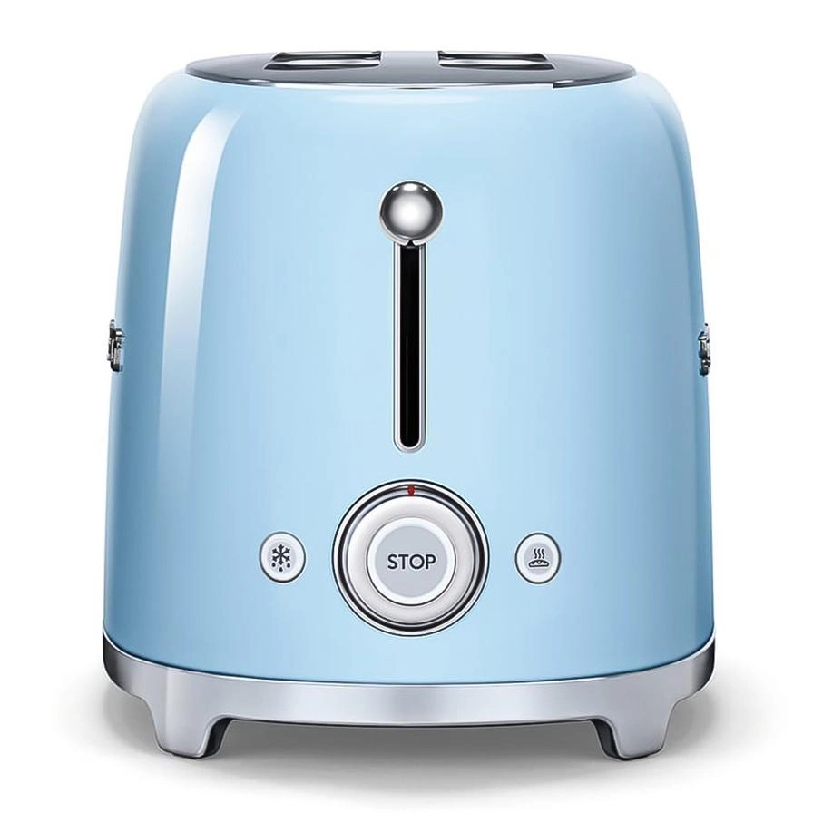 50's Style Retro Toaster - 2 slice(s)