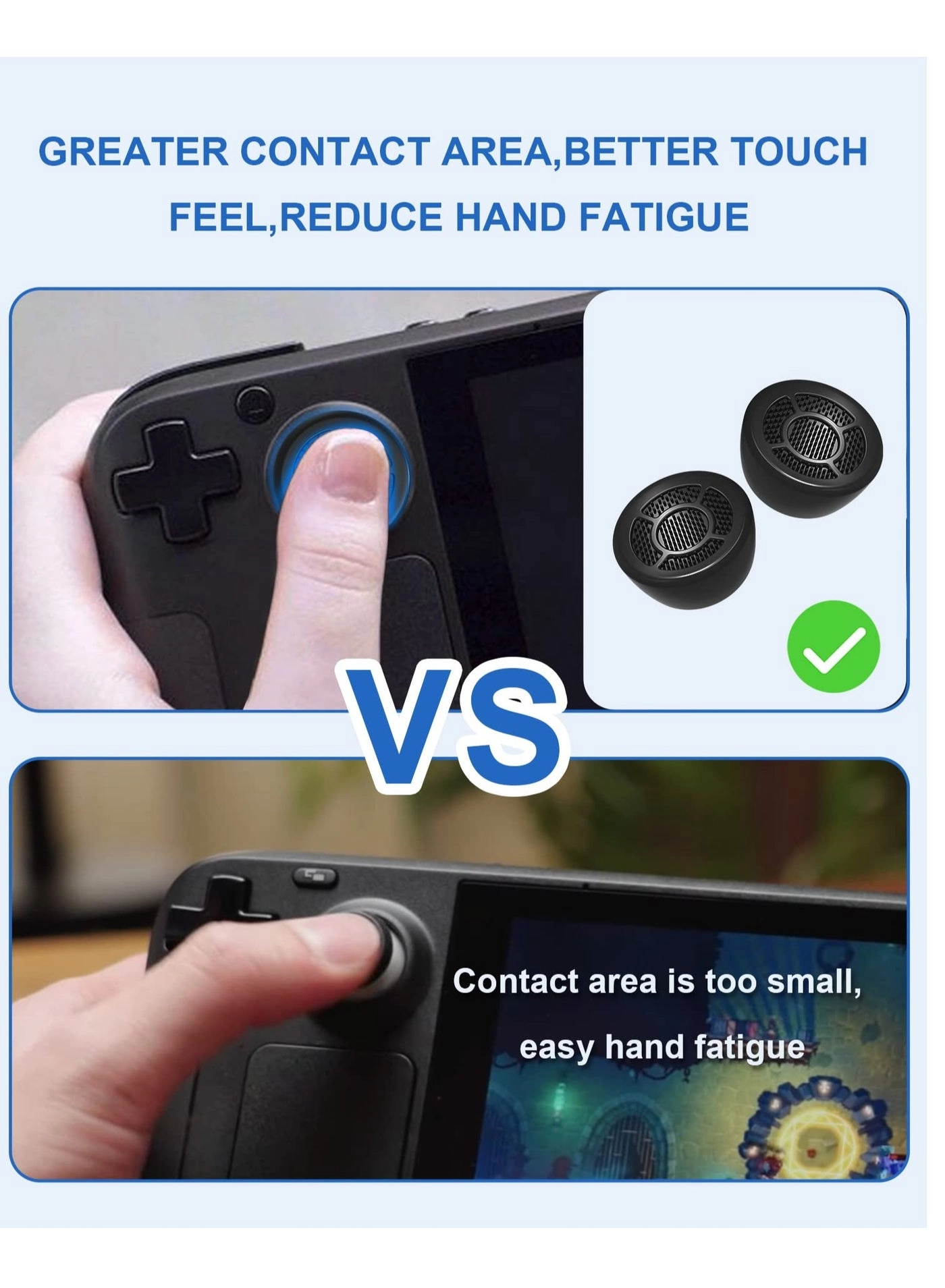Thumb Grip Set - Steam Deck/Switch/PS5/PS4/Xbox
