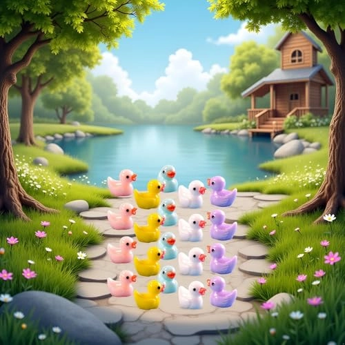 Miniature Ducks - Plastic