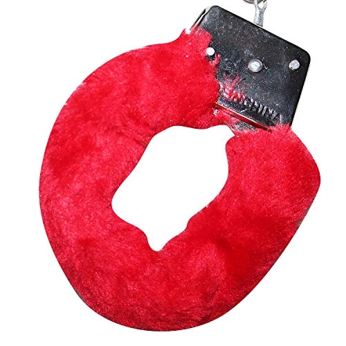 Hand Cuffs - Phenovo Police Cop Sheriff Officer Unisex Free Size